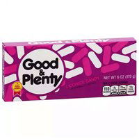 Good & Plenty Licorice Candy, 6 Ounce
