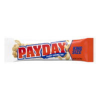 Payday Caramel Peanut King Size Candy Bar, 3.4 Ounce