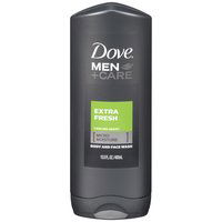 Dove Men+Care Extra Fresh Body Wash, 13.5 Ounce