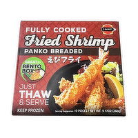 J-Basket Fully Cook Panko Breaded Fried Shrimp (10-pieces), 9.17 Ounce