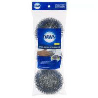 Dawn Scrubbers, Steel Mesh (Pack of 3), 3 Each