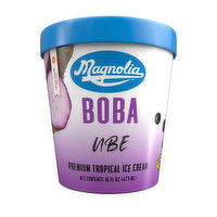 Magnolia Boba Ube Ice Cream, 16 Ounce