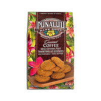 Punaluu Coffee Shortbread Cookies, 5 Ounce