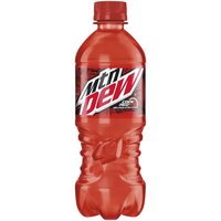 Mtn Dew Code Red, Cherry Soda, 20 Ounce