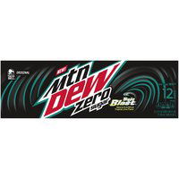 Mtn Dew Baja Blast, Zero Sugar, Cans (Pack of 12), 144 Ounce