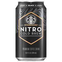 Starbucks Nitro Cold Brew Black, 9.6 Ounce