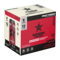 Rockstar Punched 6pk, 72 Ounce