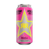 Rockstar Recovery Raspberry Lemonade Recovery Energy Drink, 16 Ounce