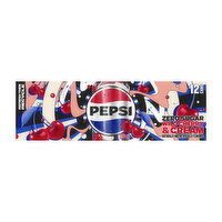 Pepsi Wild Cherry & Cream Zero Sugar, 144 Ounce