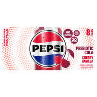 Pepsi Prebiotic Cola Cherry Vanilla, 96 Ounce