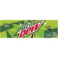 Mtn Dew, Cans (Pack of 12), 144 Ounce