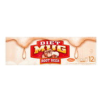 Mug Diet Root Beer (12-pack), 144 Ounce