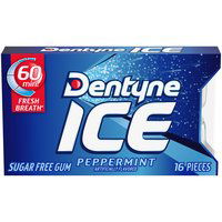 Dentyne Ice Gum, Peppermint, 16 Each