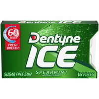Dentyne Ice Gum, Spearmint, 16 Each