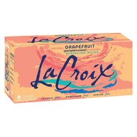 LaCroix Grapefruit Sparkling Water (8-pack), 96 Ounce