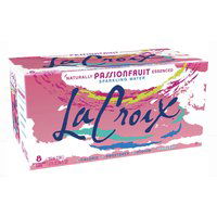 LaCroix Passionfruit Sparkling Water (8-pack), 96 Ounce