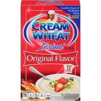 Cream of Wheat Hot Cereal Packets, Original, Instant, 12 Ounce