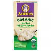 Annie's Organic Alfredo Shells & Cheddar Mac & Cheese 6 Oz Box, 6 Ounce