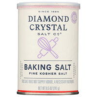 Diamond Crystal Fine Kosher Baking Salt, 8.5 Ounce