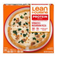 Lean Cuisine Protein Kick Spinach & Mushroom Pizza, 6.13 Ounce