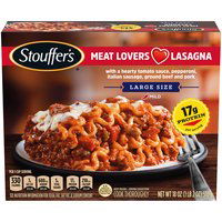 Stouffer's Meat Lovers Lasagna, Large Size, 18 Ounce