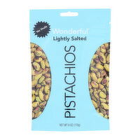 Wonderful Pistachios Roasted Lightly Salted, No Shell, 6 Ounce