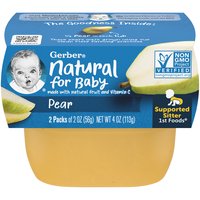 Gerber 1st Foods, Pear, 4 Ounce