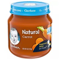 Gerber Natural 1st Fds Carrot, 4 Ounce