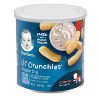 Gerber Graduates Lil' Crunchies, Veggie Dip, 1.48 Ounce