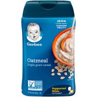 Gerber Oatmeal Cereal, 8 Ounce