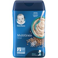 Gerber Multigrain Baby Cereal, 8 Ounce