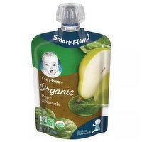 Grbr 2f Org Pears & Spinach, 3.5 Ounce