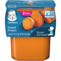 Gerber 2nd Foods Sweet Potato Baby Food, 8 Ounce