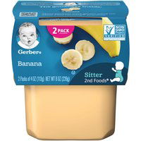 Gerber 2nd Baby Food, Banana, 8 Ounce