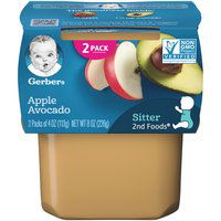 Gerber 2nd Baby Food, Apple Avocado , 7 Ounce