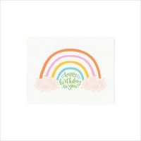 Nico Happy Birthday Rainbow Card, 1 Each