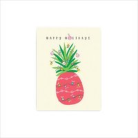 Nico Happy Holiday Pineapple Card, 1 Each