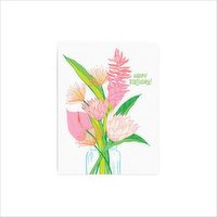 Nico Happy Birthday Protea Tropical Card, 1 Each