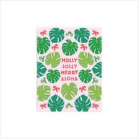 Nico Holly Jolly Monstera Crd, 1 Each