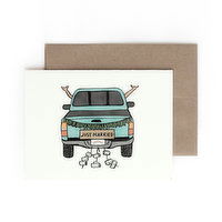 Hontas Higa Card Just Married, 1 Each