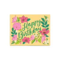 Nico Made Summer Garden Birthday Card, 1 Each