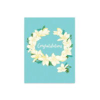 Nico Made Plumeria Lei Congratulations Card, 1 Each