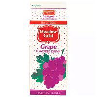 Meadow Gold Grape Juice, 0.5 Gallon