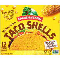 Garden of Eatin' Yellow Corn Taco Shells, 5.5 Ounce