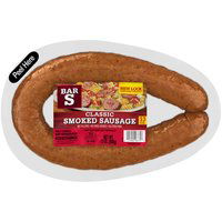 Bar-S Classic Smoked Sausage, 13 Ounce