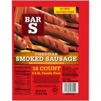 Bar-S Cheddar Smoked Sausage, 40 Ounce