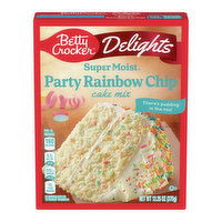 Betty Crocker Delights Rainbow Chip Cake, 13.25 Ounce