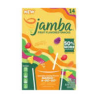 Jamba Mango-A-Go-Go Fruit Flavored Snacks,14-count, 16.8 Ounce