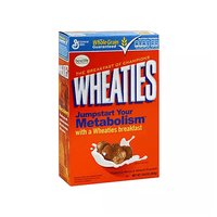Wheaties Whole Wheat Flakes Cereal, 15.6 Ounce