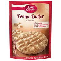 Betty Crocker Cookie Mix, Peanut Butter, 17.5 Ounce